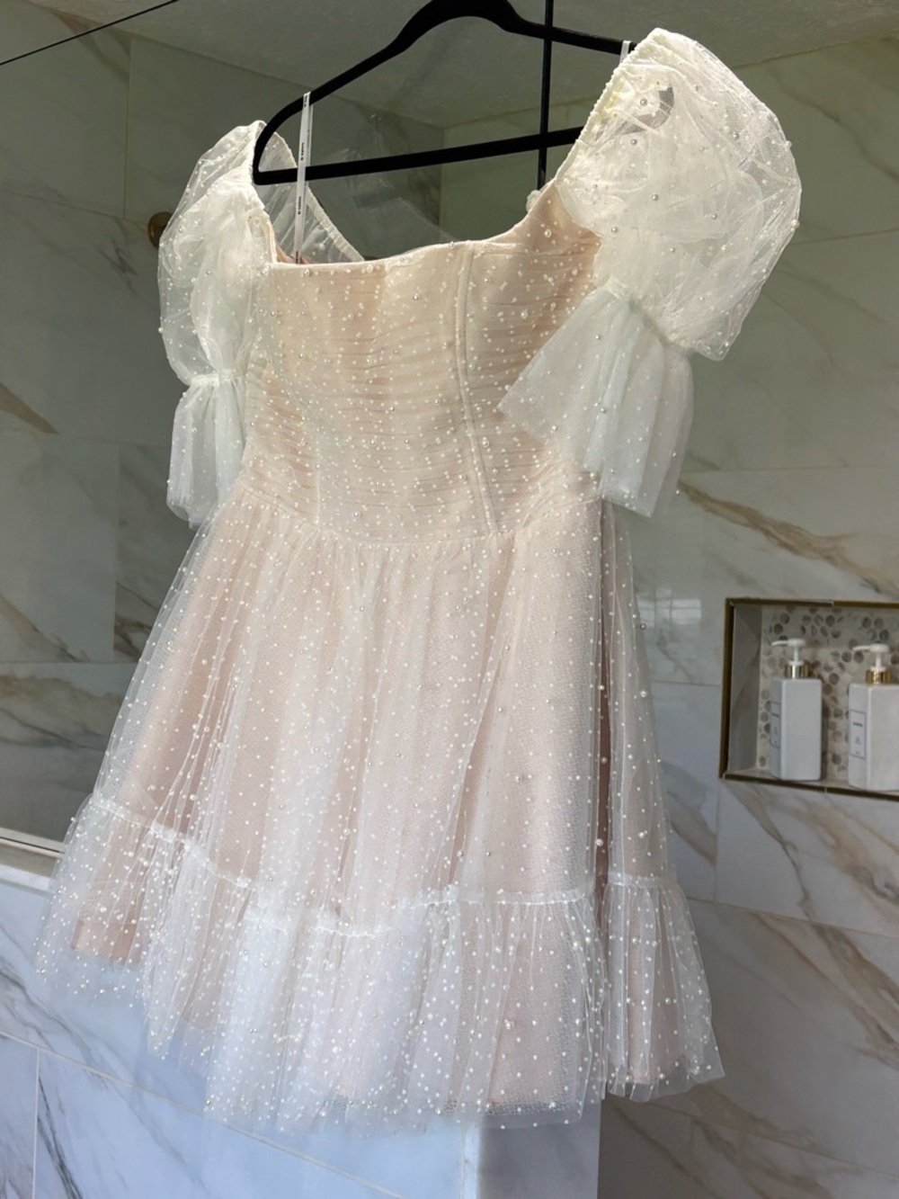 Anthropologie Puff-Sleeve Dress